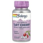 Vital Extracts, вишня, 90 растительных капсул (425 мг в 1 капсуле) — Solaray