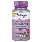 Vital Extracts, эхинацея узколистная, 60 растительных капсул — Solaray