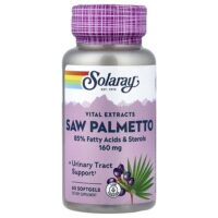 Vital Extracts, сереноя, 160 мг, 60 капсул — Solaray