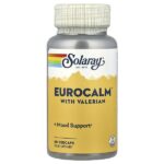 Eurocalm™ с валерианой, 60 растительных капсул — Solaray