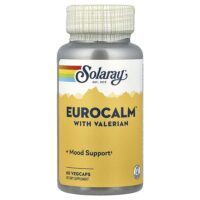 Eurocalm™ с валерианой, 60 растительных капсул — Solaray
