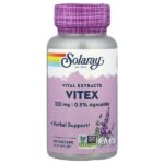 Vital Extracts, витекс, 60 растительных капсул — Solaray