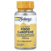 Food Carotene™, 200 капсул — Solaray