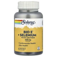 Bio E® с селеном и лецитином, 60 капсул — Solaray
