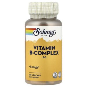 комплекс витаминов группы B 50, 100 капсул VegCap — Solaray