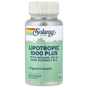 Lipotropic 1000 Plus™, 100 капсул — Solaray