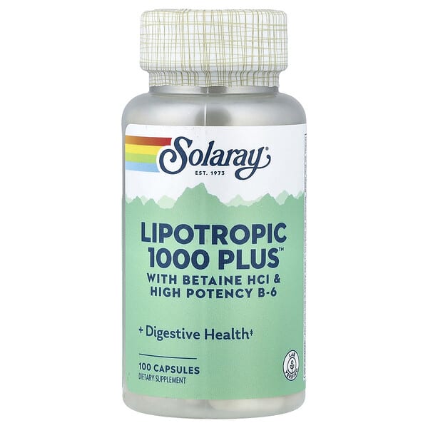 sor04321_v_25.jpg Lipotropic 1000 Plus™, 100 капсул — Solaray