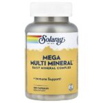 Mega Multi Mineral™, 100 капсул — Solaray