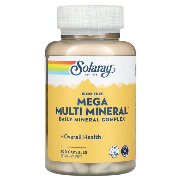 sor04513_v_47.jpg Mega Multi Mineral, Без железа в составе, 100 капсул — Solaray