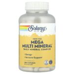 Mega Multi Mineral, без железа, 200 капсул — Solaray