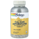 Cal-Mag Asporotates™, 2:1, 240 капсул — Solaray