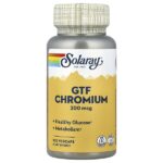 GFT Chromium, 200 мкг, 100 капсул на растительной основе — Solaray