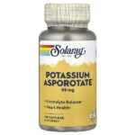 калия Asporotate™, 99 мг, 100 капсул — Solaray