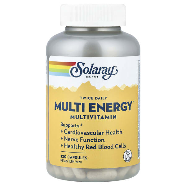 sor04743_v_27.jpg Twice Daily, мультивитамины Multi Energy™, 120 капсул — Solaray