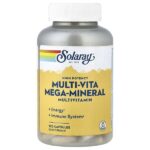 Multi-Vita Mega-Mineral, мультивитамины, 120 капсул — Solaray
