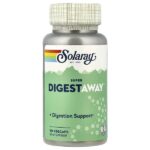 Super Digestaway, смесь пищеварительных ферментов, 90 вегетарианских капсул — Solaray