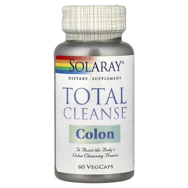 sor08362_v_24.jpg Total Cleanse™, средство для здоровья кишечника, 60 растительных капсул — Solaray