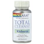 Total Cleanse™, для здоровья почек, 60 растительных капсул — Solaray