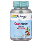 CranActin®, жевательные таблетки, со вкусом клубники, 60 жевательных таблеток — Solaray