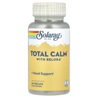 Total Calm™ с Relora®, 30 растительных капсул — Solaray