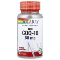 Bio CoQ10, 60 мягких таблеток — Solaray