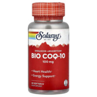 Bio COQ-10, улучшенное усвоение, 60 капсул — Solaray