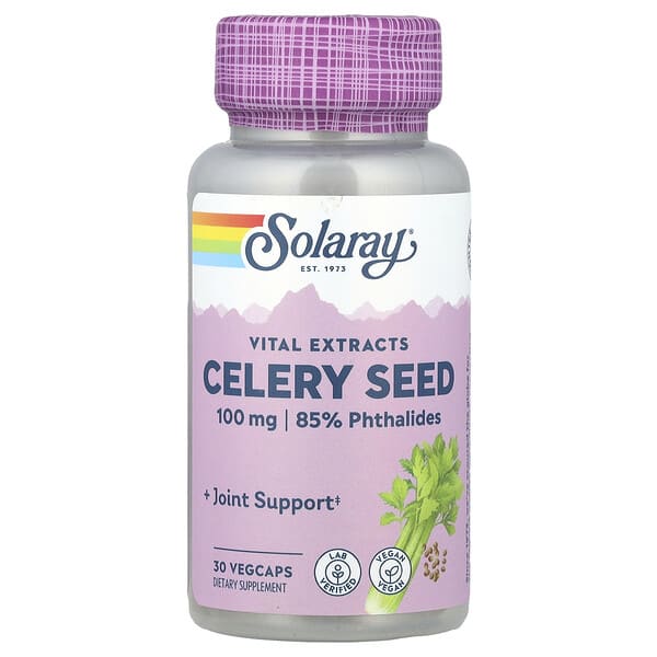 sor10369_v_34.jpg Vital Extracts, экстракт семян сельдерея, 30 растительных капсул — Solaray