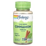 True Herbs, Cinnamon , 500 mg, 60 VegCaps — Solaray
