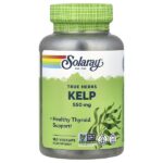 True Herbs, бурые водоросли, 550 мг, 180 растительных капсул — Solaray