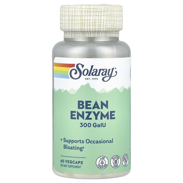 sor13928_v_8.jpg Bean Enzyme, 300 GaIU, 60 растительных капсул — Solaray