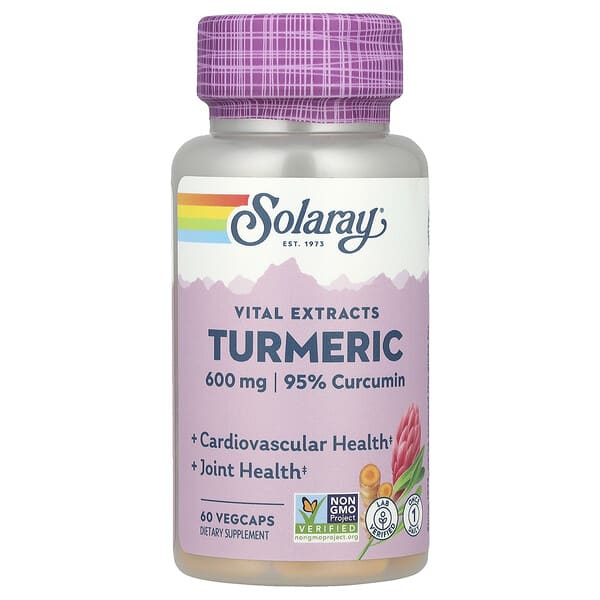 sor18662_v_42.jpg Vital Extracts, куркума, 600 мг, 60 растительных капсул — Solaray