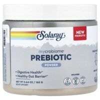 пребиотик Mycrobiome® в порошке, без вкусовых добавок, 160 г (5,64 унции) — Solaray