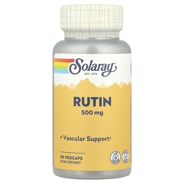 sor32989_v_54.jpg рутин, 500 мг, 90 вегетарианских капсул — Solaray
