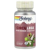 CircuLegs с конским каштаном, 60 вегетарианских капсул — Solaray