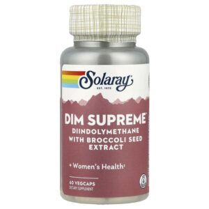 DIM Supreme™, 60 капсул VegCap — Solaray