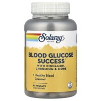 Blood Glucose Success™, 90 растительных капсул — Solaray