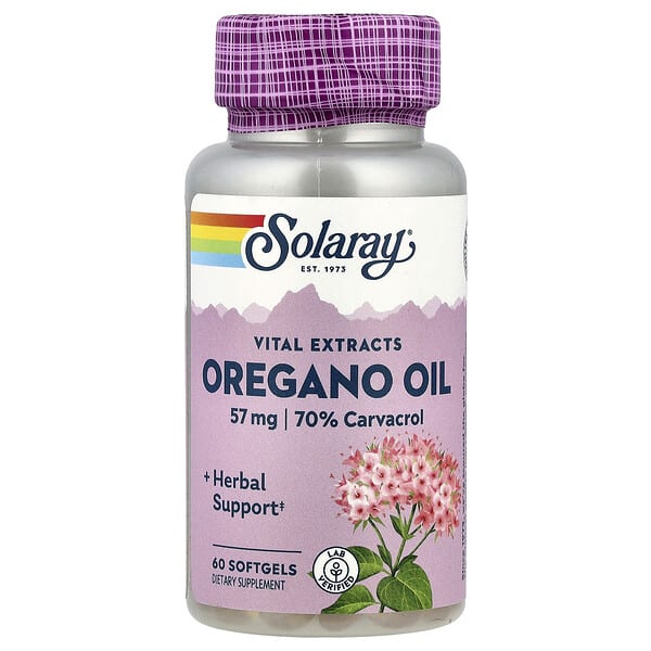 sor41349_v_50.jpg Vital Extracts, масло орегано, 57 мг, 60 мягких таблеток — Solaray