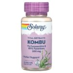 Vital Extracts, комбу, 30 растительных капсул — Solaray