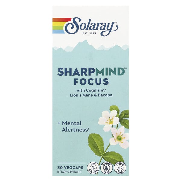 sor49967_v_46.jpg SharpMind™ Focus, 30 растительных капсул — Solaray