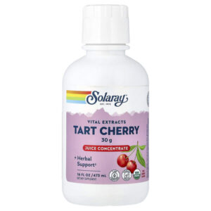 Vital Extracts, концентрат сока, вишня, 473 мл (16 жидк. унций) — Solaray