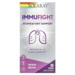 ImmuFight™, поддержка дыхательной системы, 90 растительных капсул — Solaray