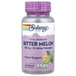 Vital Extracts, горькая дыня, 500 мг, 60 растительных капсул — Solaray