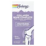Collagen Bone Complete, коллаген для костей, 90 растительных капсул — Solaray