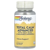 Total Calm™ Advanced, 60 растительных капсул — Solaray
