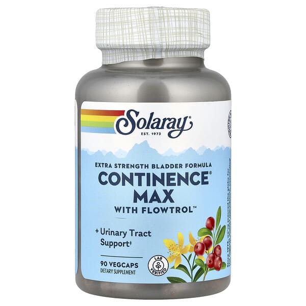 sor81224_v_24.jpg Bladder Formula, Continence® Max с Flowtrol™, 90 растительных капсул — Solaray