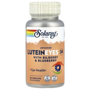 Lutein Eyes 24 Advanced, 24 mg, 30 VegCaps — Solaray