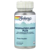 Phosphatidylserine Plus, 60 капсул — Solaray