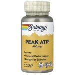 Peak ATP®, 400 мг, 30 вегетарианских капсул — Solaray