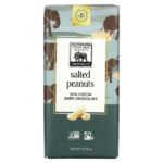 Плитка темного шоколада, соленый арахис, 60% какао, 85 г (3 унции) — Endangered Species Chocolate