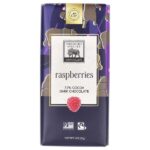 плитка темного шоколада с малиной, 72% какао, 85 г (3 унции) — Endangered Species Chocolate